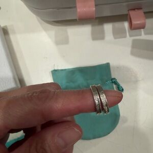 Tiffany & Co. Silver Hoop Earrings